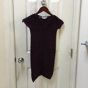 NWT BCBGeneration Bodycon Purple Dress with Back Cutout Size XS/S